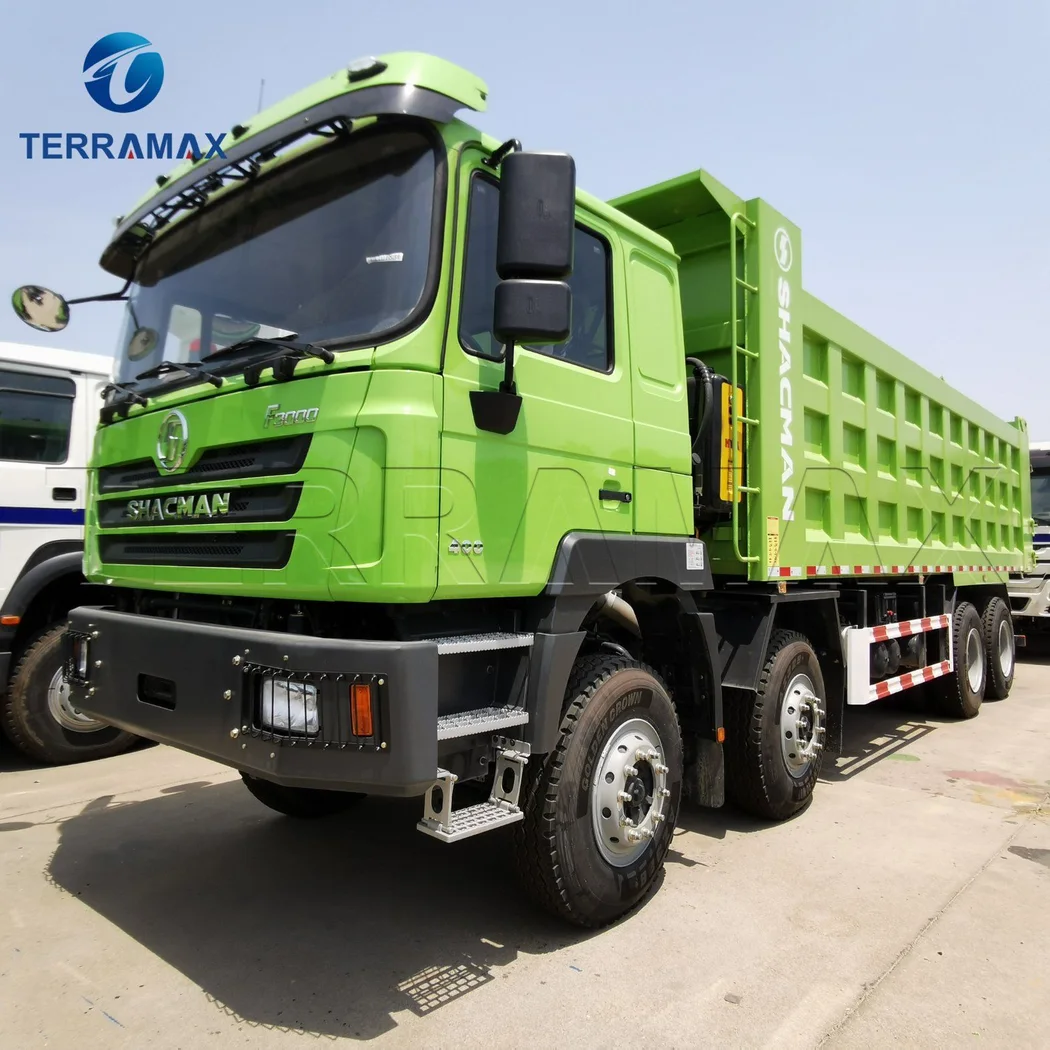New Used 6*4 8X4 Shacman F3000 M3000 H3000 Tractor Sinotruk HOWO Nx Tx Foton Low Price Euro II Industrial Heavy Duty Mining Cargo Tipping Dumper Tipper Truck exterior