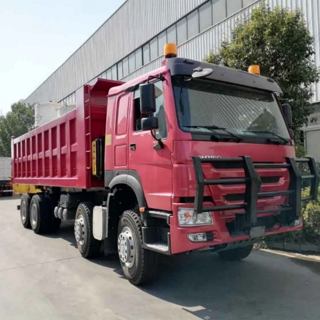 Used Sinotruk HOWO 8X4 Diesel Dump Truck 12 Wheels 21-30t Capacity Heavy Duty Mining & Sand Transport exterior