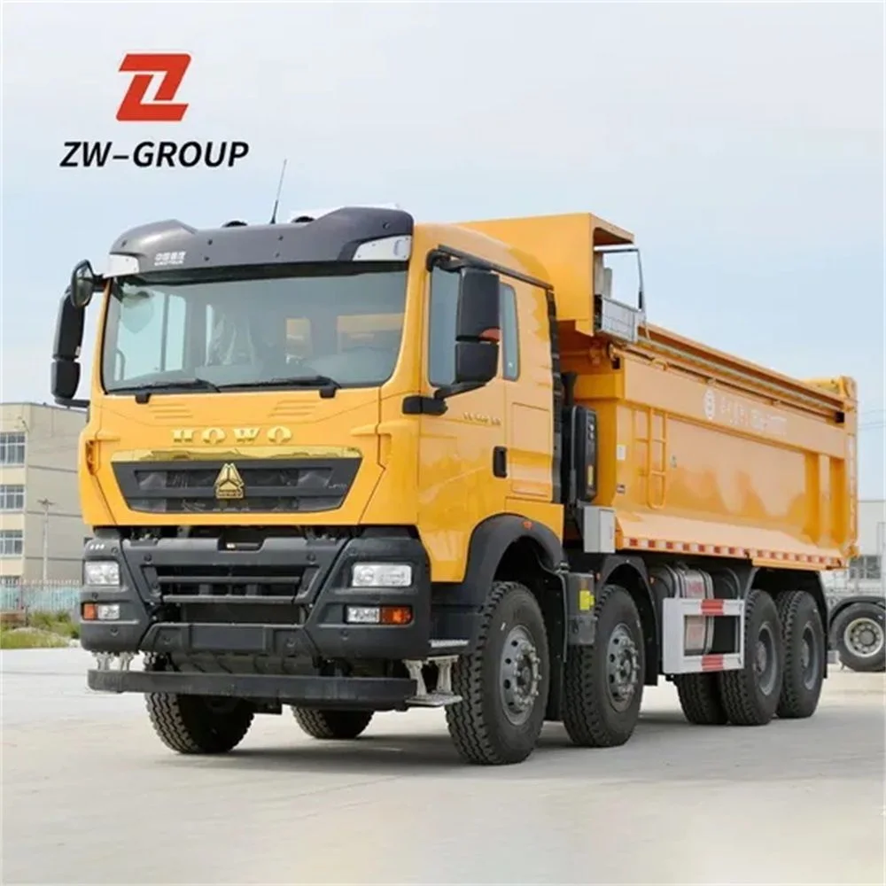 HOWO Dump Truck 6X4 8X4 40 Ton Sinotruk HOWO Tx Dump Truck 371 375 400 HP Sand Mining Tipper Truck exterior