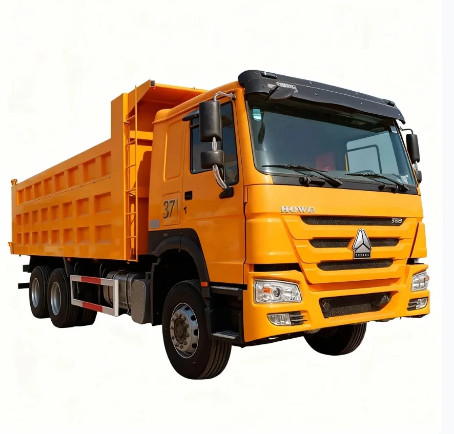 HOWO 6X4 371HP Used Dump Truck 30 Cubic Meters Tipper Truck exterior