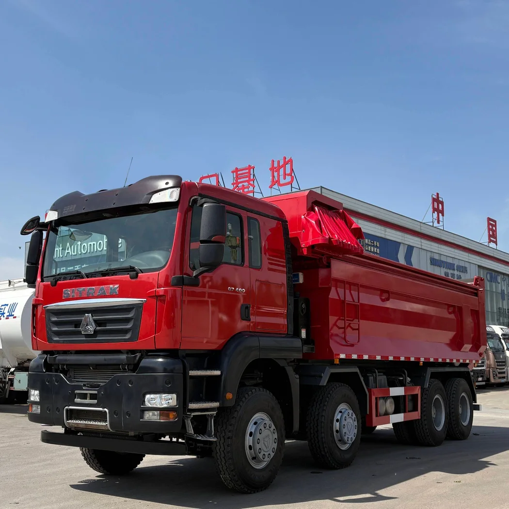 Sinotruk HOWO Euro5 China Dumper Truck Heavy Duty Sitrak Used Dump Truck exterior