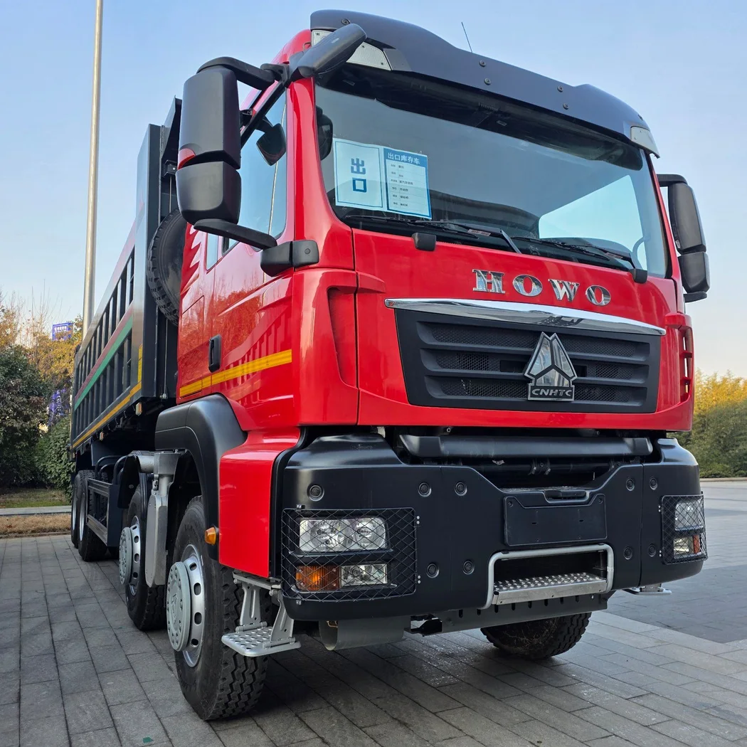 Cheap Sinotruk HOWO Tx 8X4 Dump Truck 12 Tire Wheels 400HP Tipper Truck Heavy Duty Mining Trucks exterior
