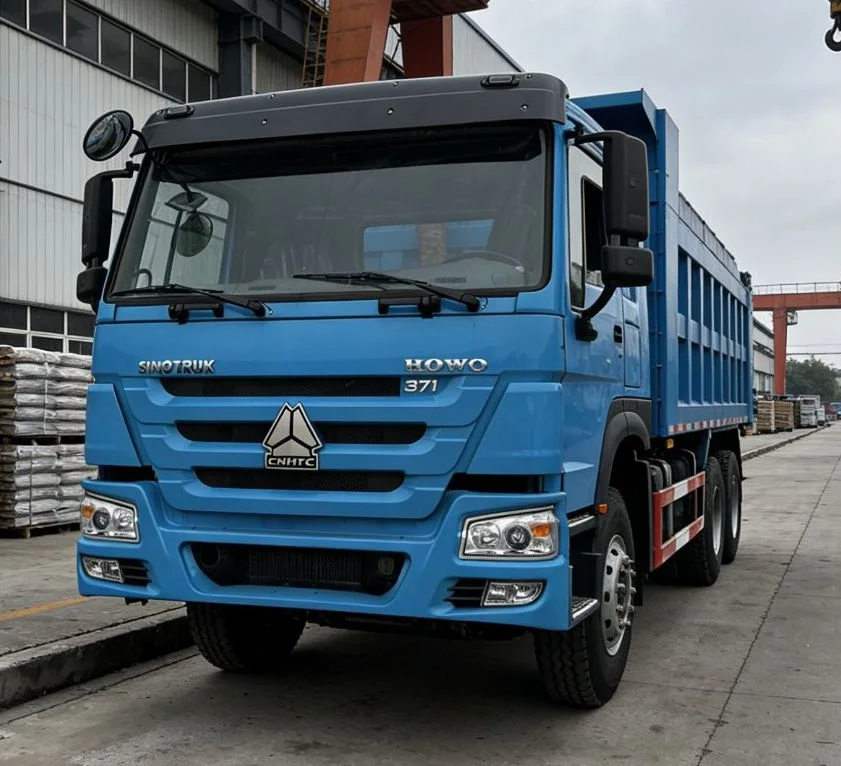 HOWO 8X4 Radial Tyre Dump Truck for Construction Projects exterior